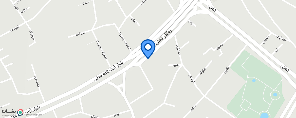 موقعیت مکانی دفتر مرتضی خدابخشیان در همدان